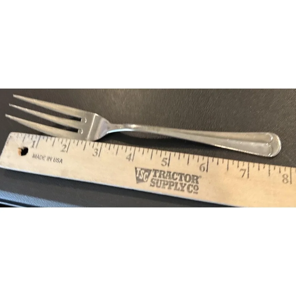 Reed Barton Select Hancock Dinner Forks 3 Tine Stainless Steel Korea Set Of 7